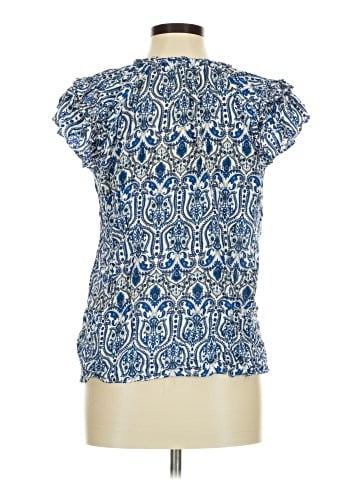 Rose + Olive Short Sleeve Blouse (view 2)