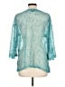 Kaktus Teal 3/4 Sleeve Blouse Size L - photo 2