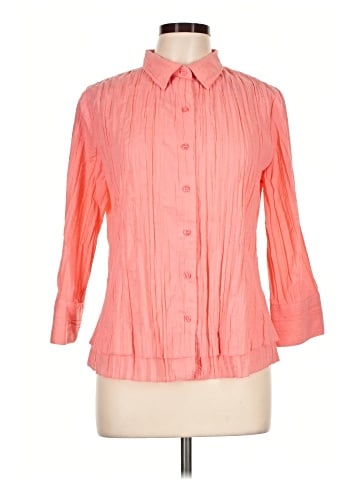 Christopher & Banks 3/4 Sleeve Blouse (view 1)