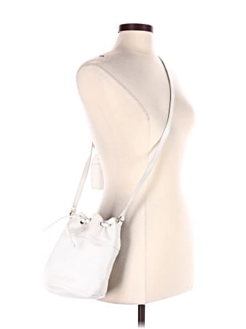 Isaac Mizrahi Leather Bucket Bag (view 2)