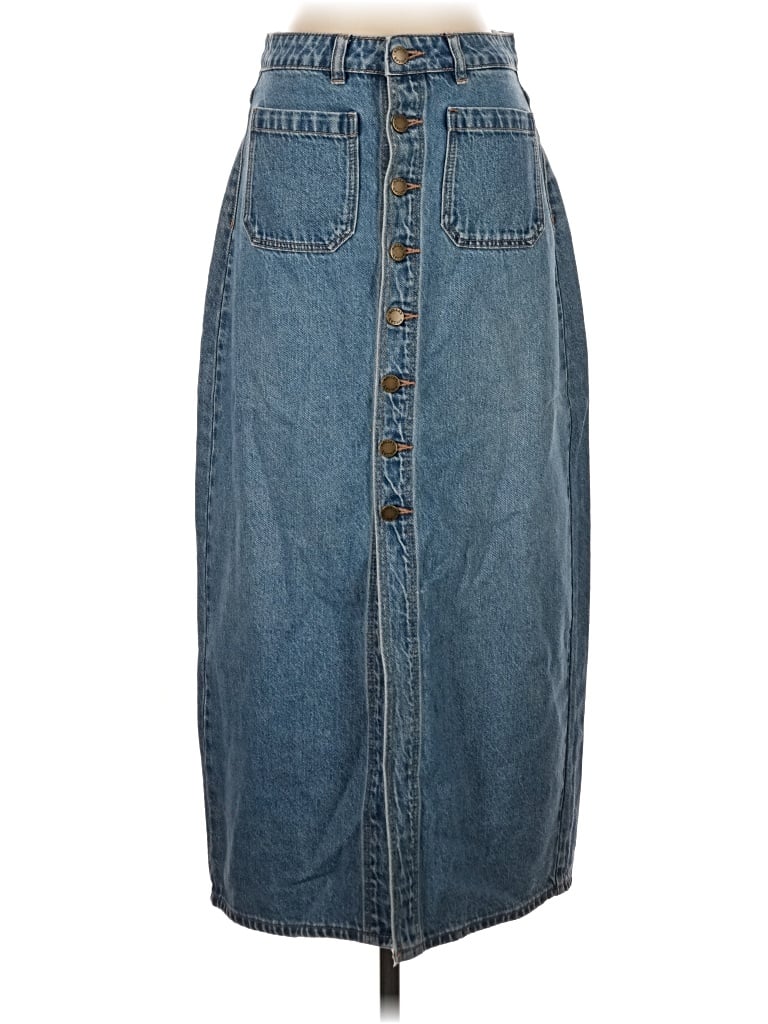 Pre-owned Rolla's Denim Skirt In Blue