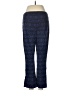 Chico's Chevron-herringbone Blue Casual Pants Size Med (1) - photo 2