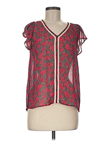 Maison Jules Short Sleeve Blouse (view 1)