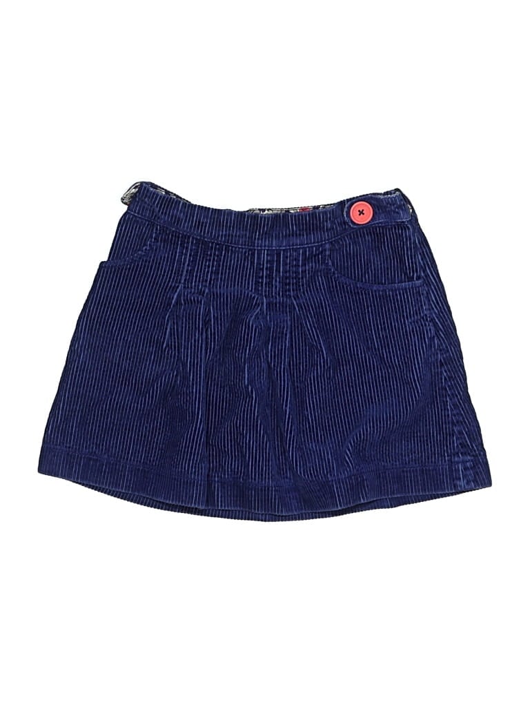 Pre-owned Mini Boden Kids' Skirt In Blue