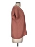 Soprano 100% Polyester Brown Short Sleeve Top Size M - photo 4