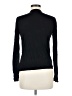 August Silk Houndstooth Black Cardigan Size M - photo 2