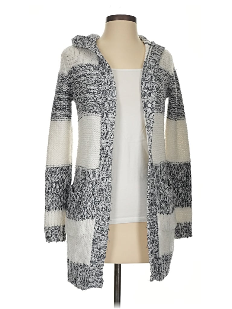 Pre-owned Michael Michael Kors Cardigan Sweater In Gray