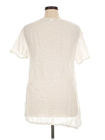 Flax Short Sleeve Top (view 2)