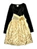 Emily West 100% Polyester Gold Dress Size 12 - photo 1