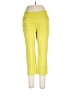 Nina Leonard Solid Yellow Active Pants Size L - photo 1