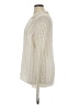 Max Mara 100% Cotton Solid Ivory Cardigan Size XL - photo 5
