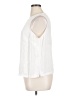 Boden 100% Linen White Sleeveless Blouse Size 16 - 18 - photo 5