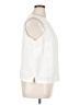 Boden 100% Linen White Sleeveless Blouse Size 16 - 18 - photo 4