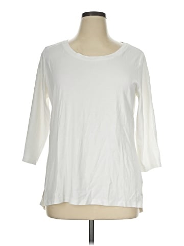 Isaac Mizrahi LIVE! 3/4 Sleeve T-Shirt (view 1)