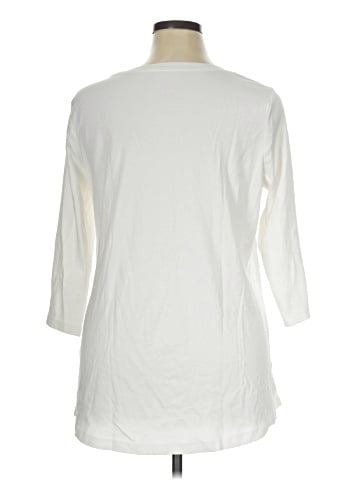 Isaac Mizrahi LIVE! 3/4 Sleeve T-Shirt (view 2)