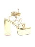 Lemonade Gold Sandals Size 7 - photo 1