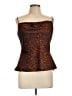 ASTR The Label 100% Polyester Brown Sleeveless Top Size L - photo 1
