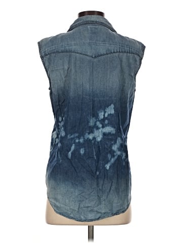 NSF Sleeveless Button-Down Shirt (view 2)