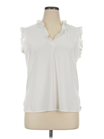 Bar III Sleeveless Blouse (view 1)