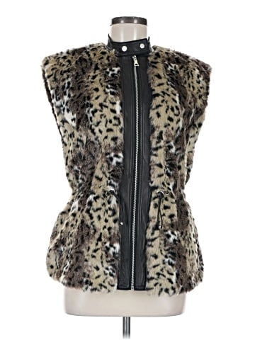 Rebecca Taylor Faux Fur Vest (view 1)