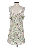 Atmosphere 100% Polyester Floral White Casual Dress Size 0 - photo 2