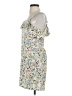 Atmosphere 100% Polyester Floral White Casual Dress Size 0 - photo 5