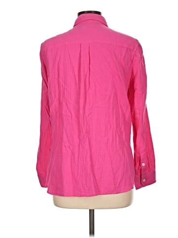 J.Crew Factory Store Long Sleeve Button-Down Shirt (view 2)