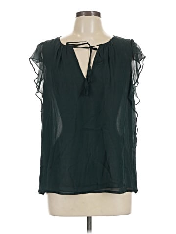 Greylin Sleeveless Silk Top (view 1)