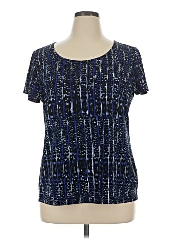 NY Collection Short Sleeve Top (view 1)