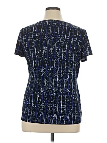 NY Collection Short Sleeve Top (view 2)