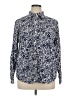 L.L.Bean Print Blue Long Sleeve Button-Down Shirt Size 1X - photo 1