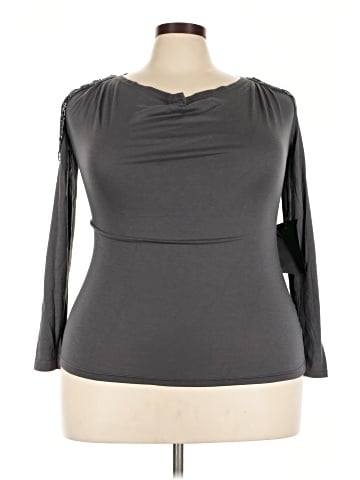 Love Stitch 3/4 Sleeve Top (view 1)
