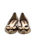 Via Spiga Floral Gold Flats Size 7 1/2 - photo 2