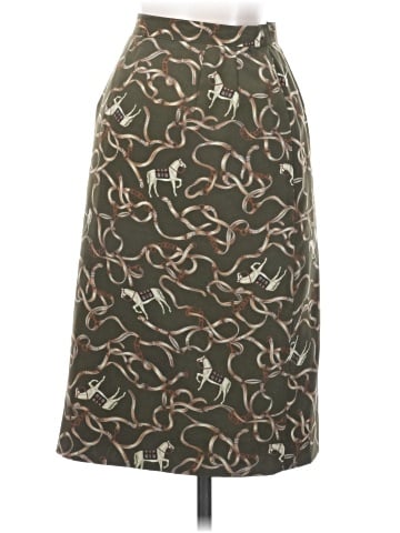 Burberry Vintage Wrap Skirt  (view 2)