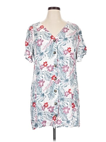 Hurley Short Sleeve Blouse (view 1)