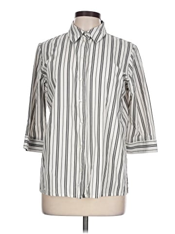 Kim Rogers 3/4 Sleeve Button-Down Shirt (view 1)