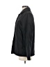 Zara Basic 100% Nylon Solid Black Raincoat Size 8 - photo 5