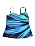 Venus Print Blue Swimsuit Top Size 12 - photo 1