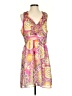 5/48 100% Polyester Paisley Pink Casual Dress Size XXS - photo 1