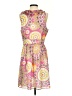 5/48 100% Polyester Paisley Pink Casual Dress Size XXS - photo 2