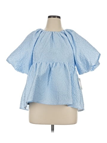 HYACINTH HOUSE Short Sleeve Blouse (view 1)