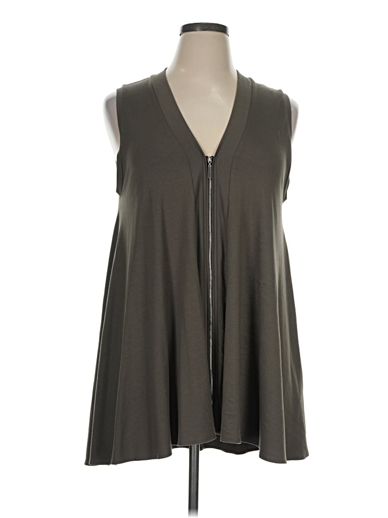 Comfy Usa Vest In Gray