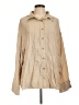 Missguided Tan Long Sleeve Button-Down Shirt Size L - photo 1