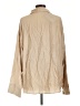 Missguided Tan Long Sleeve Button-Down Shirt Size L - photo 2