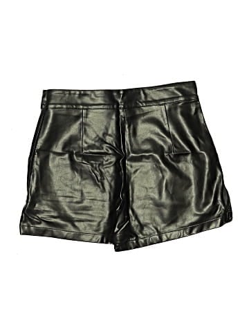 Everbellus Faux Leather Shorts (view 1)