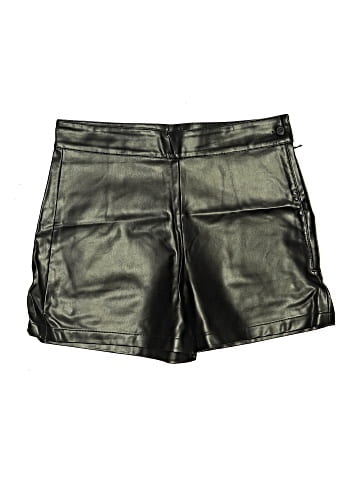 Everbellus Faux Leather Shorts (view 2)
