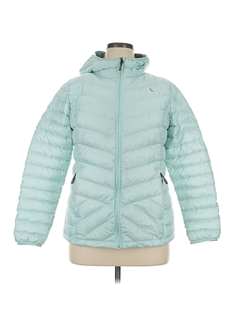 Pre-owned Lole Snow Jacket In Teal