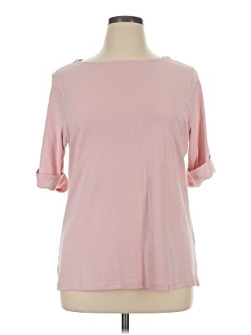 Style&Co 3/4 Sleeve T-Shirt (view 1)