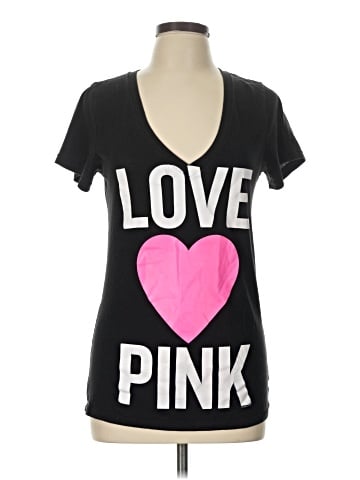 Victoria's Secret Pink Short Sleeve T-Shirt (view 1)