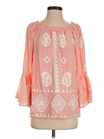 Cato 3/4 Sleeve Blouse (view 1)